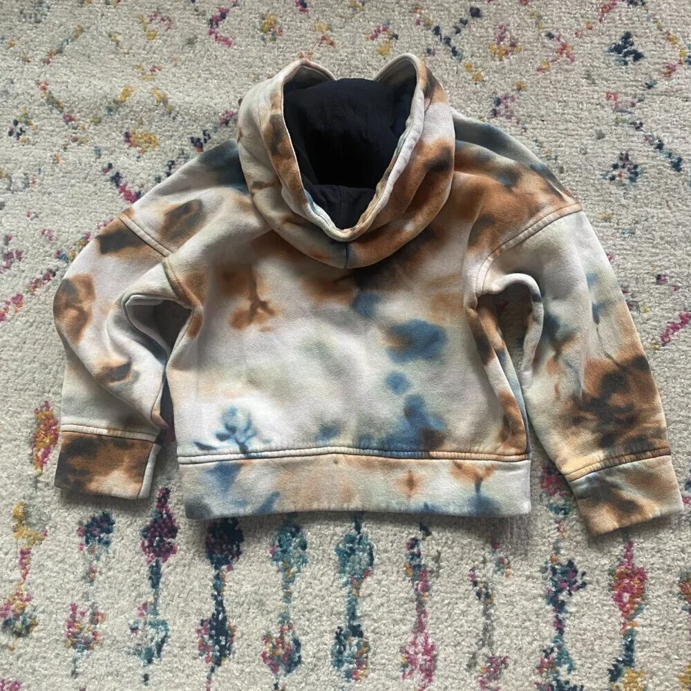 Abercombie Fitch Hoodie Kids 5/6 Tie Dye Outdoors